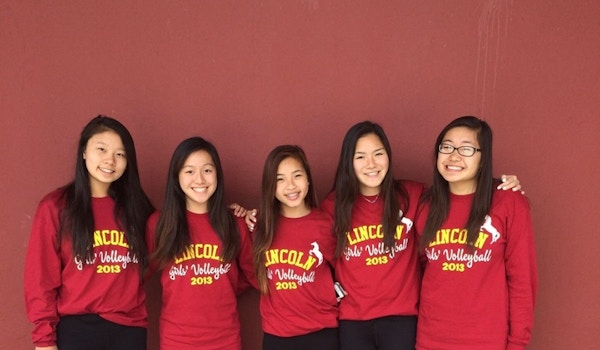 Abraham Lincoln Girls' Volleyball Team  T-Shirt Photo