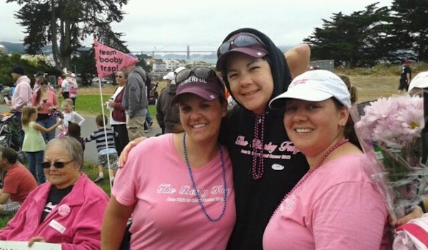Avon Walk #1 Done And Still Smiling!  T-Shirt Photo