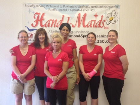 Hand I Maids, Inc.  Master Cleaning Associates T-Shirt Photo