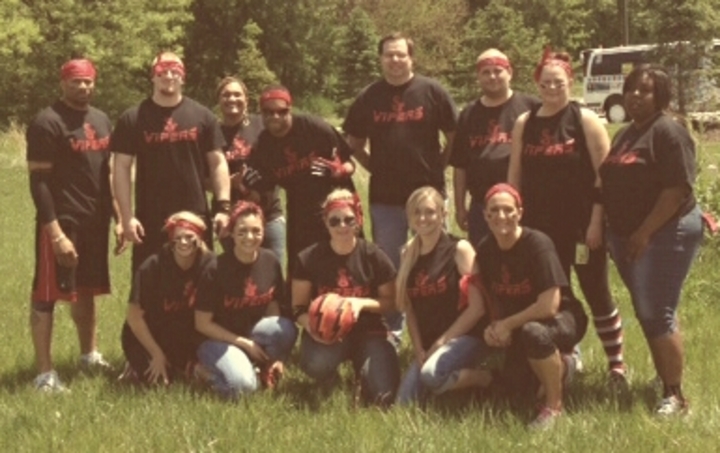 Varian's Vipers Kickball Team T-Shirt Photo