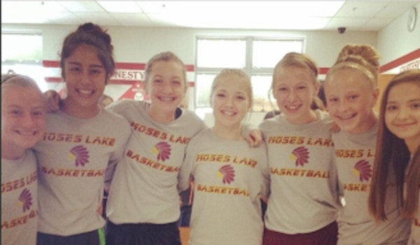 7th Grade Moses Lake Girls Basketball T-Shirt Photo