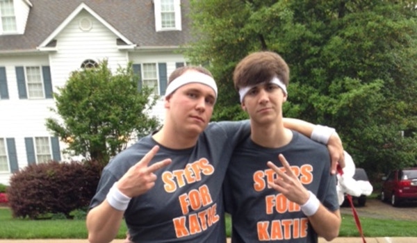 Matt And Jacob Stepping Out For Katie! T-Shirt Photo