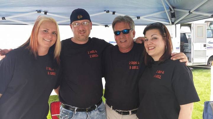 2 Dads & A Grill T-Shirt Photo