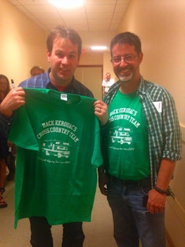 Mike And Hack Backstage T-Shirt Photo