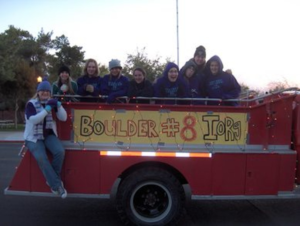 Boulder #8 In The Christmas Parade T-Shirt Photo
