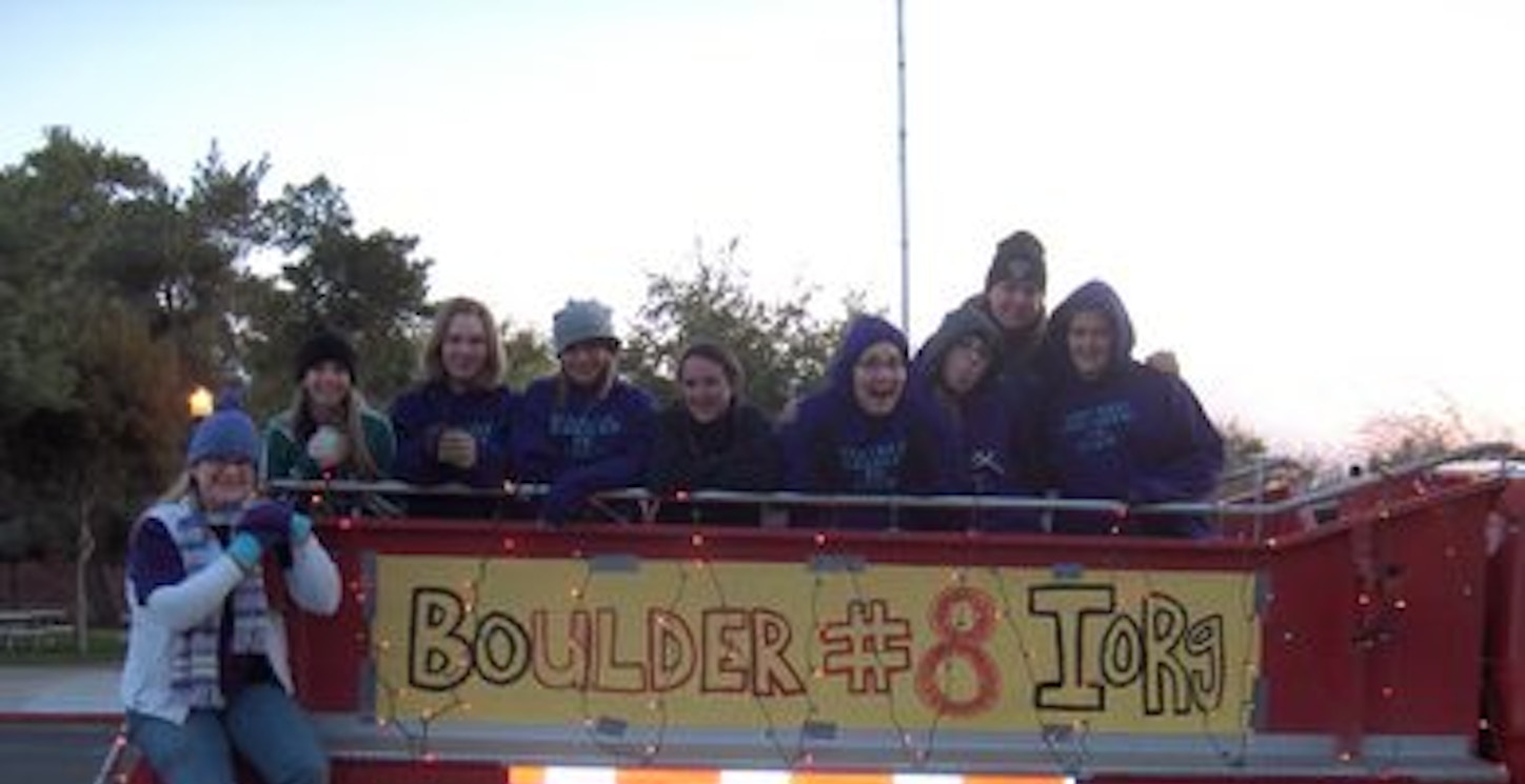 Boulder #8 In The Christmas Parade T-Shirt Photo