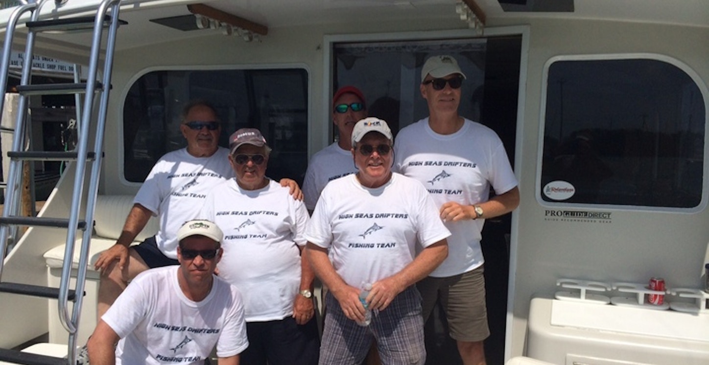 Picture of High Seas Drifters Custom T-Shirt Design High Seas Drifters T-Shirt Photo