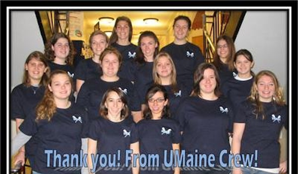 U Maine Crew T-Shirt Photo
