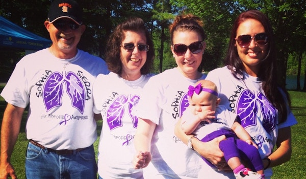 Sophia Sierra Taking Steps For Cystic Fibrosis T-Shirt Photo