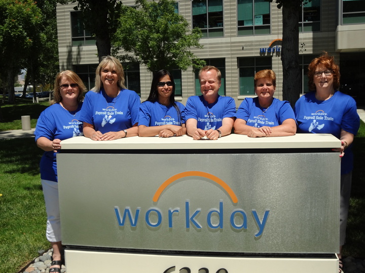 Workday Gcc Payroll Sole Train Team T-Shirt Photo