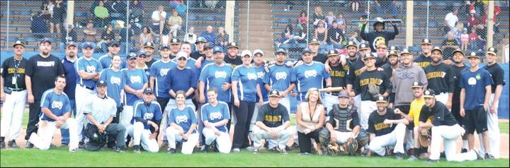 La County Blues (First Responders) Vs Trinidad Triggers (Independent Minor Leagues) T-Shirt Photo