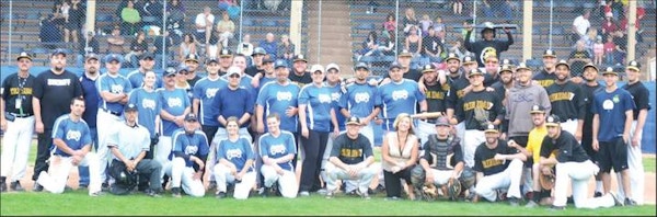 La County Blues (First Responders) Vs Trinidad Triggers (Independent Minor Leagues) T-Shirt Photo