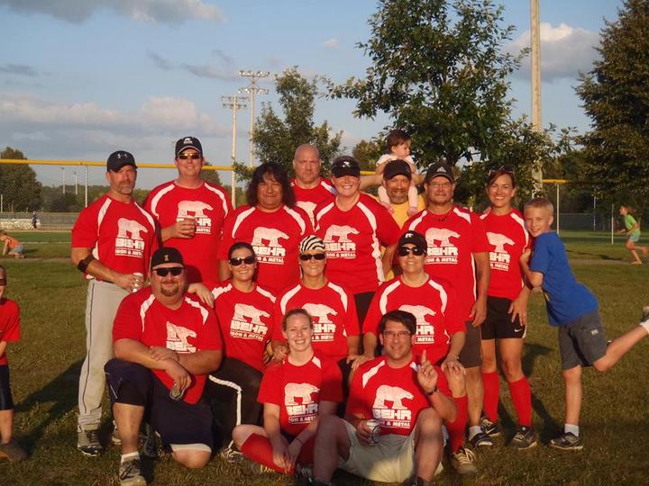 Behr Iron & Metal Softball Team T-Shirt Photo