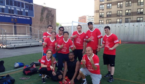Brooklyn Spidermonkeys Football Team T-Shirt Photo