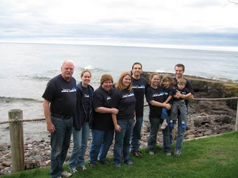 Lake Superior Family Vacation T-Shirt Photo