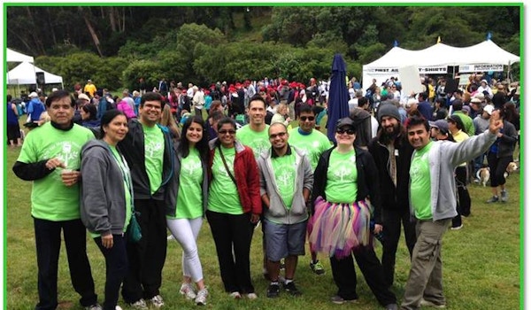 Act Now Walkers At The 2014 Bay Area Nami Walk T-Shirt Photo