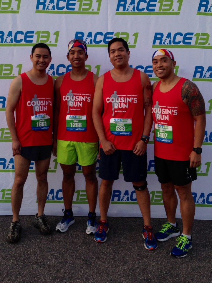 The Q Cousins Run Raleigh! T-Shirt Photo