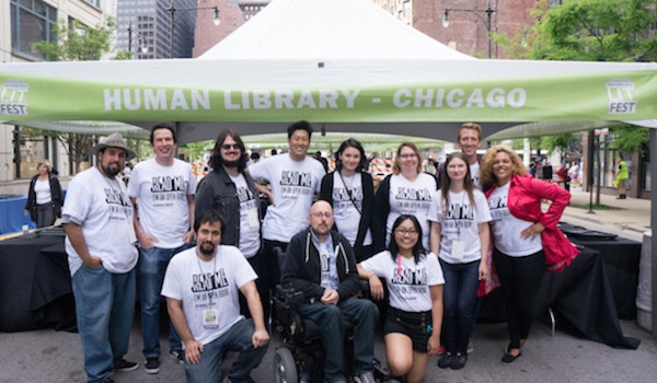 Human Library Chicago At Printers Row Lit Fest T-Shirt Photo