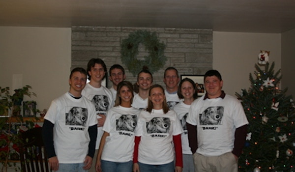 Picture of Casey Christmas Custom T-Shirt Design Casey Christmas T-Shirt Photo