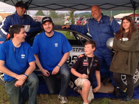 We Love Our Custom Ink Rbr Shirts...And Rally Racing! T-Shirt Photo