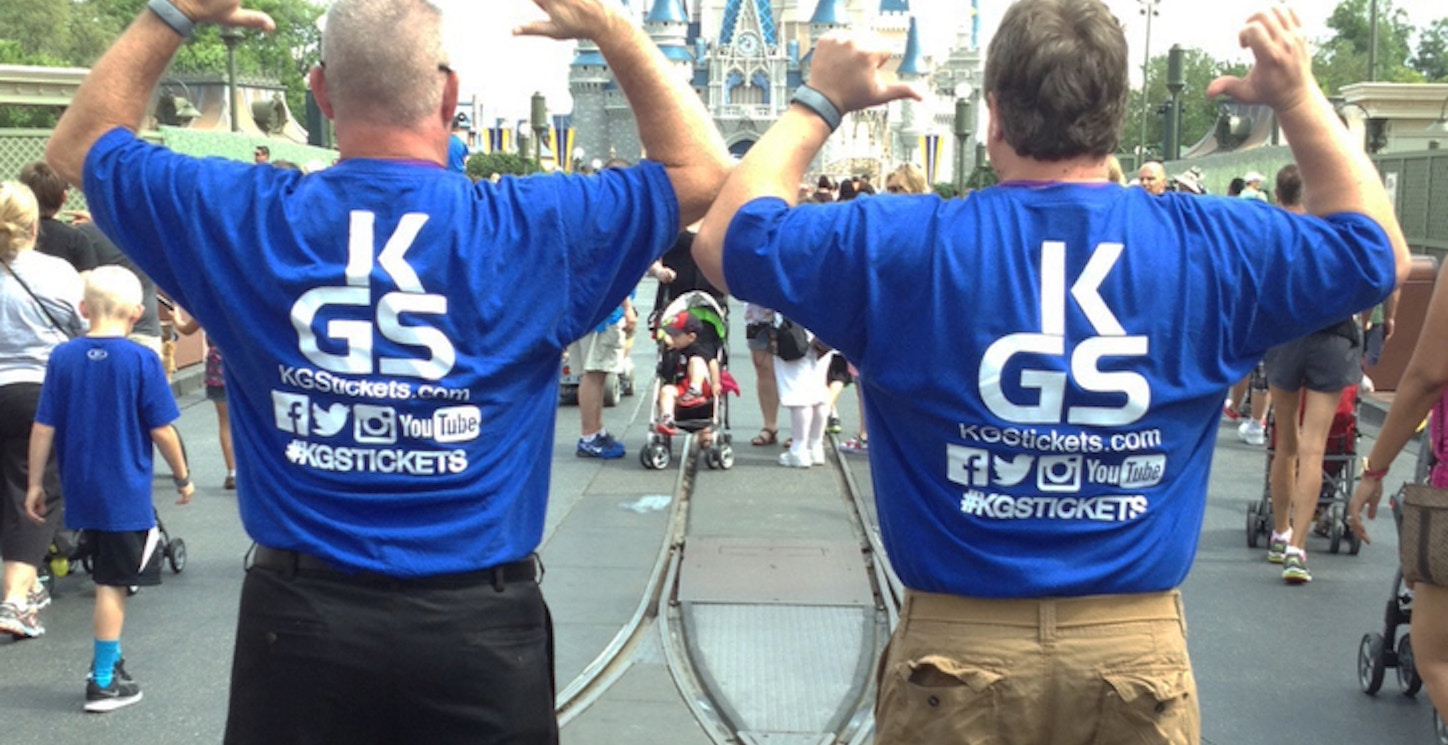Kgs And Custom Ink Go To Disney World T-Shirt Photo