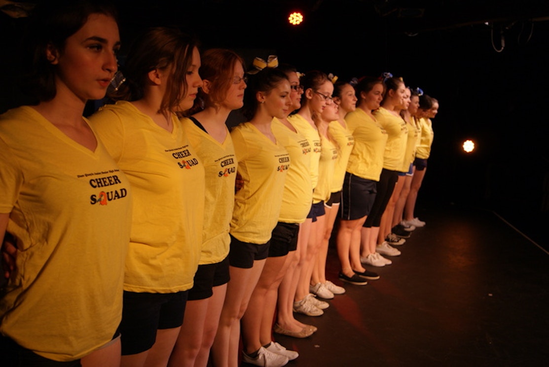 The Quayle Quail Cheerleaders In 13, The Musical! T-Shirt Photo