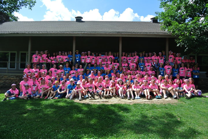Girls Youth Camp T-Shirt Photo