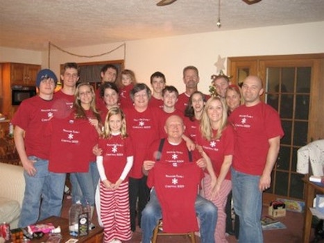 Nygaard Family Christmas 2007 T-Shirt Photo