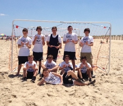 2014 Beach Soccer Tournament At Dewey Beach De T-Shirt Photo