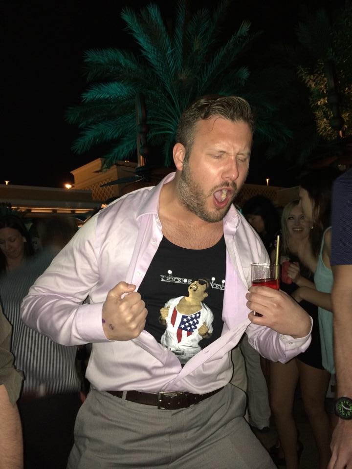 Super Seth 30th Bday In Vegas! T-Shirt Photo