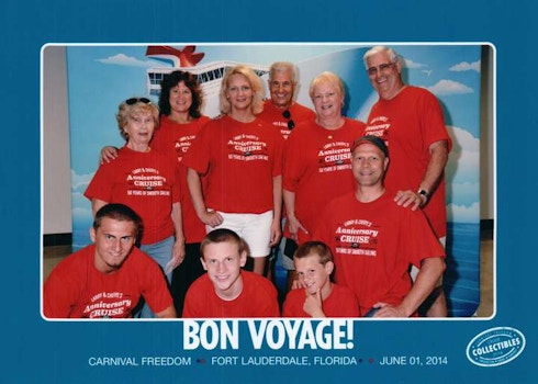 Larry & Cheryls 50th Anniversary Cruise T-Shirt Photo