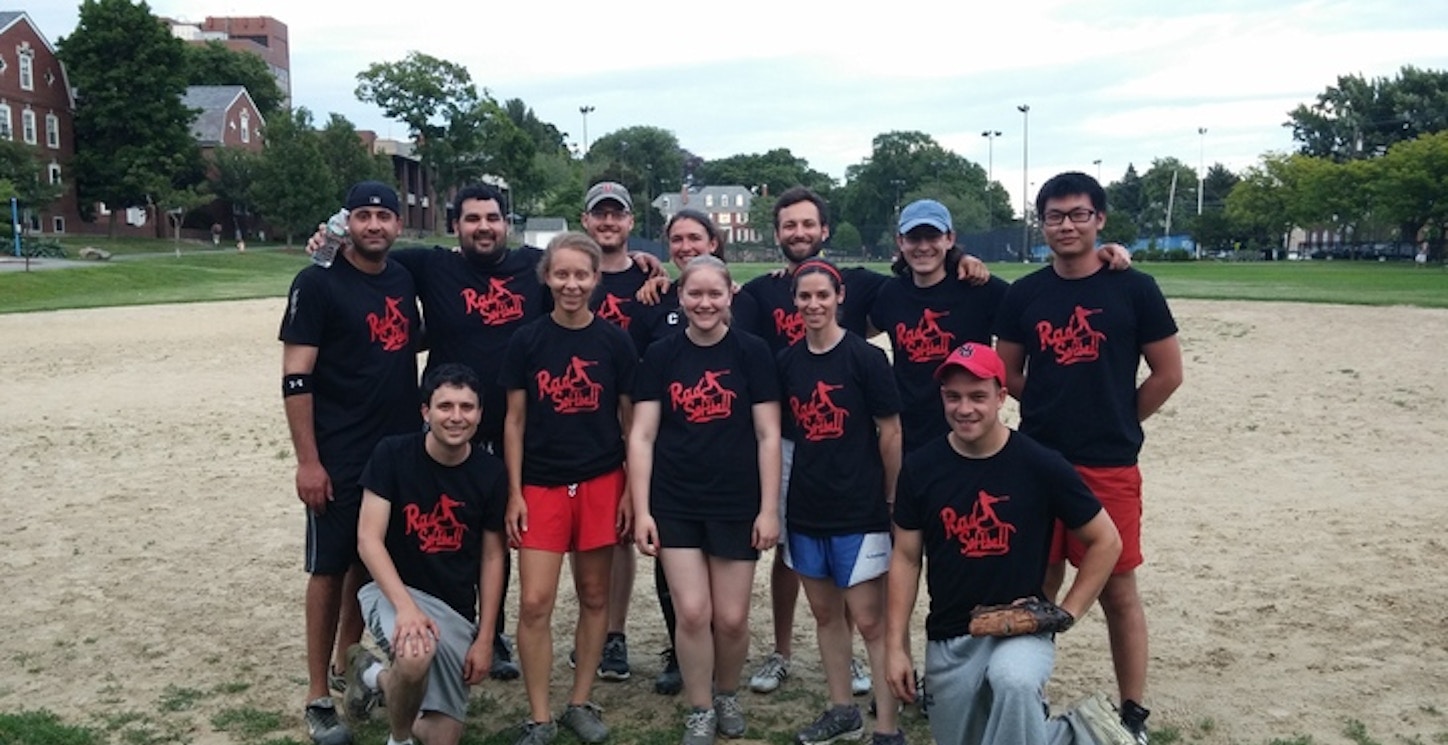 Tufts University Ceeo Rad Softball Team! T-Shirt Photo