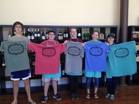 New Shirts For The Ocmulgee Traders' Crew T-Shirt Photo