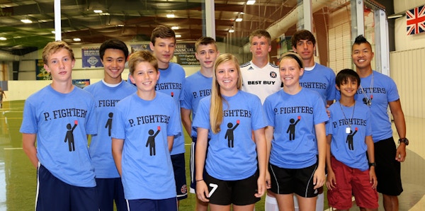 P. Fighters Indoor Soccer Team T-Shirt Photo