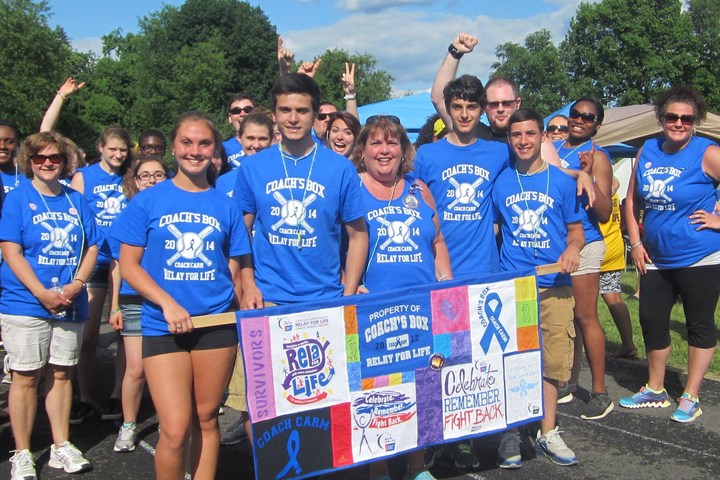 Relay For Life 2014 Coach's Box Team T-Shirt Photo