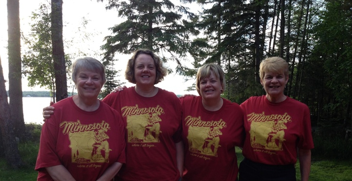 The Kinney Sisters In Northern Minnesota T-Shirt Photo