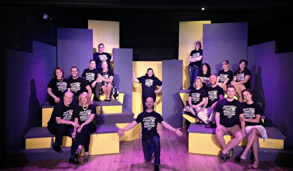 Cast & Crew Of Company At Reno's Good Luck Macbeth T-Shirt Photo