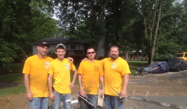 Picture of Rob's Special Concrete Guys Custom T-Shirt Design Rob's Special Concrete Guys T-Shirt Photo