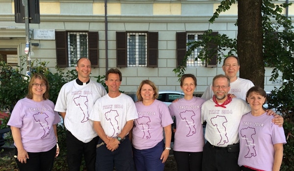 Holy Family High School Italy 2014 Chaperones T-Shirt Photo
