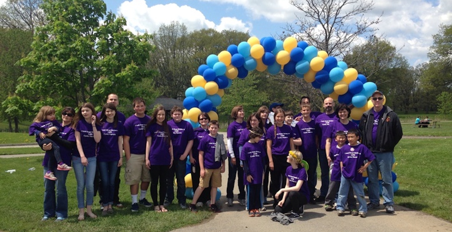 Hart Family Great Strides To Cure Cystic Fibrosis T-Shirt Photo
