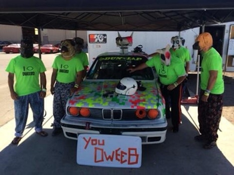 Dweebs At The 24 Hours Of Lemons   Buttonwillow T-Shirt Photo