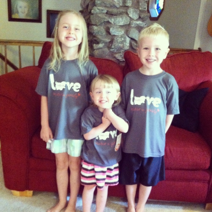 Sharing Love With Orphans T-Shirt Photo