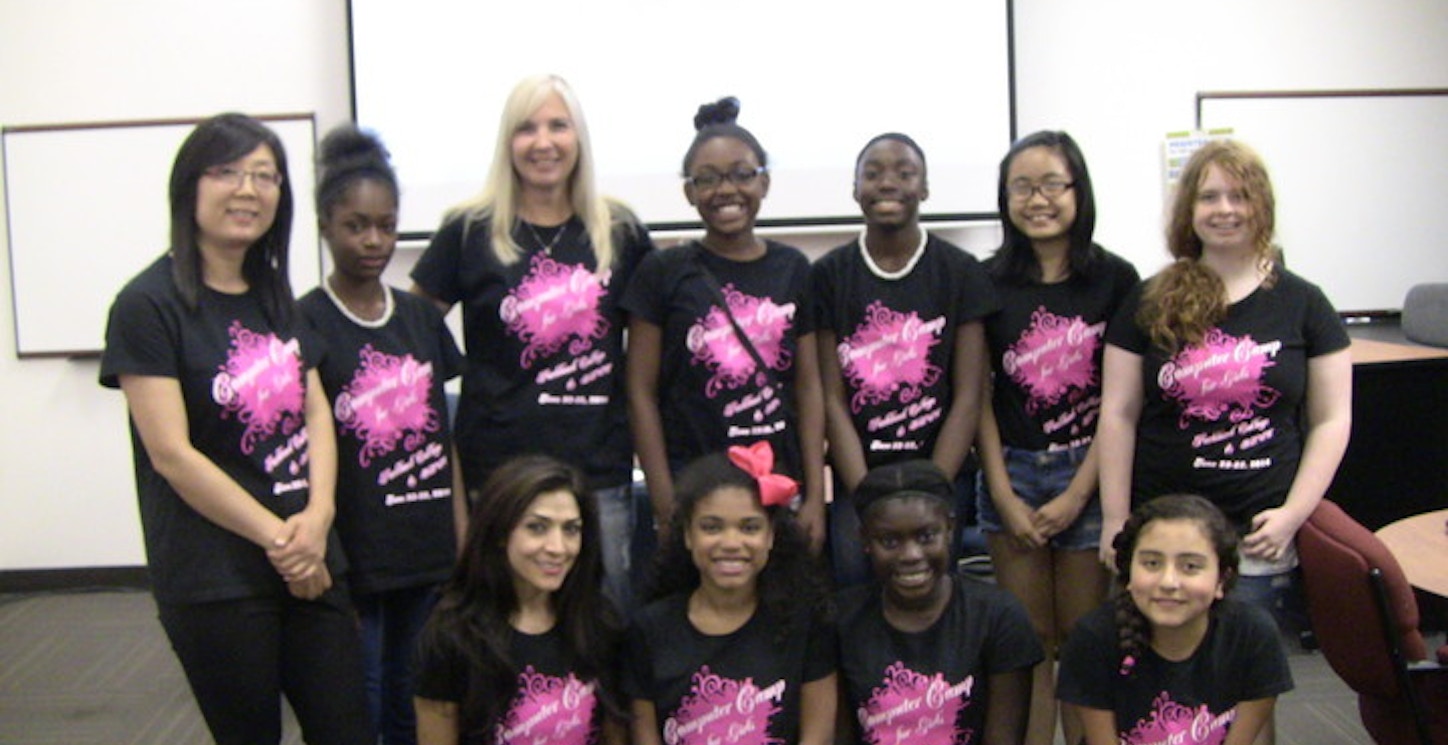 Computer Camp For Girls   2014 T-Shirt Photo