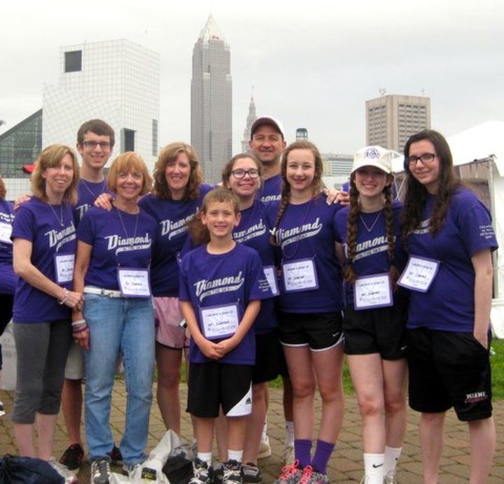 Team Diamond In The Sky Raise Money For Pan Can! T-Shirt Photo