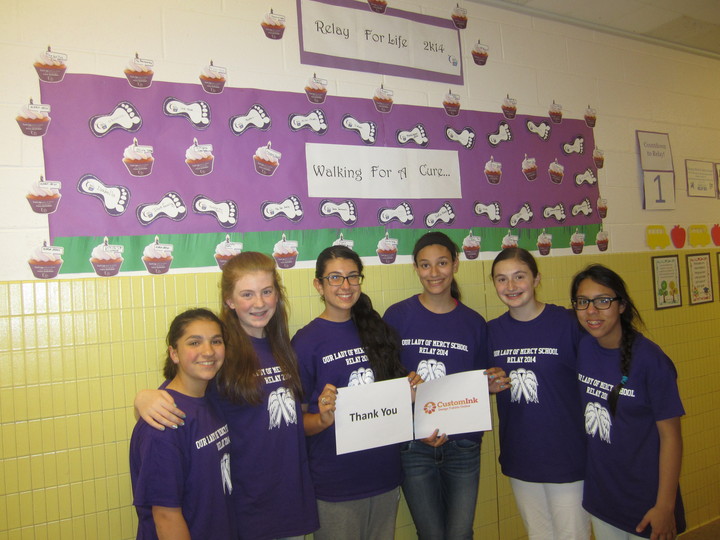 Olm Students Walk For A Cure! T-Shirt Photo