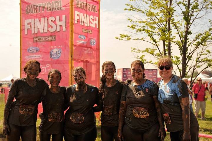 After Dirty Girl Mud Run T-Shirt Photo