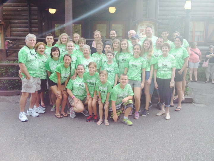 The Pawtucket Posse At Disney T-Shirt Photo