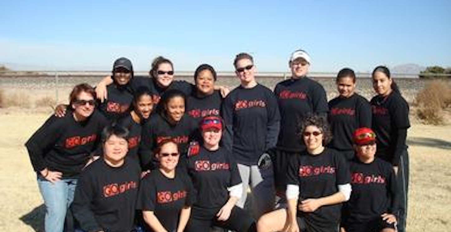 Go Girls Softball In Vegas T-Shirt Photo