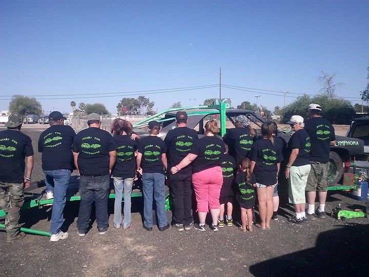 Team Derby For Lymphoma T-Shirt Photo