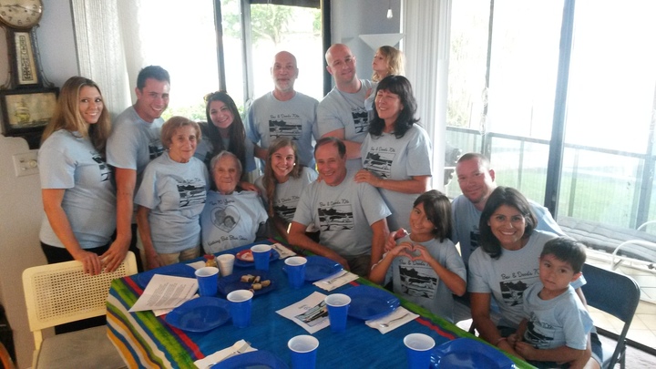 Bev & Dood's 70th Anniversary T-Shirt Photo